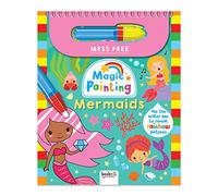 Mermaids Magic Painting Book | Water Colouring Books for Children | Travel Toys for Toddlers | Mess Free Colouring | Mermaid Activity Book Ages 3+