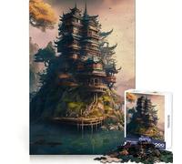 Magic Palace The Rock 1000 Piece Jigsaw Puzzle for Teenagers Logic Fun High Def Print Home Enjoyable Ideal Decor (38x52cm)