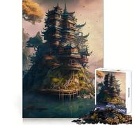 Magic Palace The Rock Puzzles for Adults 1000 Puzzles Brain Teaser Sharp Detail Family Pastime Art Piece (50x75cm)