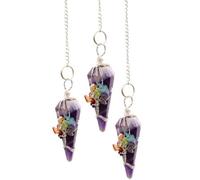 Magic Pendulum Seven Chakra Amethyst