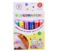 Magic Pens for Kids, 6 Pieces Magic Colored Bubble Pens, Decorate Graffiti Stationery for Greeting Birthday Cards, Funny Bubble Pens for Home, School