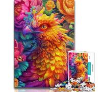 Magic Phoenix 1000 Piece Jigsaw Puzzles for Teenagers,Learning Educational Toys Family Games Unique Birthday And Gifts 38x26cm