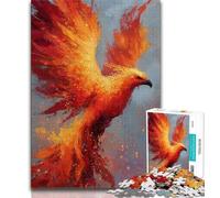 Magic Phoenix Jigsaw Puzzles for Adults 1000 Jigsaws,Challenging Game Gifts for Is Ideal As A Gift for The Whole Family 38x26cm