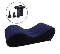 Magic Pillow - Inflatable Love Sofa - Large (Blue)