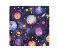 Magic Planets Camera Wrap Cloth, Squares Magic Self-Adhesive Cloth for Lens Camera Anti-Scratch Lens Protector Makeup Wrap Cloth Bag 13.8" x 13.8"