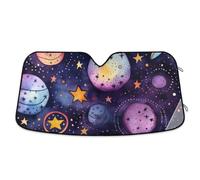 Magic Planets Car Windscreen Sun Shade Block UV Rays Windshield Sunshade, S