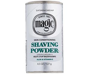 Magic Platinum Shaving Powder 4.5oz. Skin Conditioning (2 Pack)