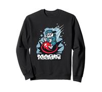 Magic Pockets Bitmap Kid On Hopper Retro Video Game Sweatshirt
