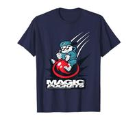 Magic Pockets Retro Video Game Bitmap Kid On Hopper T-Shirt