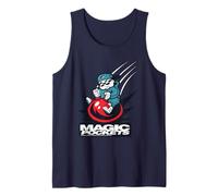 Magic Pockets Retro Video Game Bitmap Kid On Hopper Tank Top