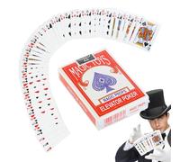Magic Poker Cards, Interactive Deck for Quality Magicians - Set for Close Up Road Shows Educational Demonstrations Entertainment Parties