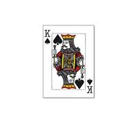 Magic Poker Pattern Carpet Playing Card Carpet Imitation Cashmere Plush Carpet Non-Slip Washable Area Rug Living Room Bedroom Bedside Rug