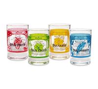 Magic Potion Shot Glasses Set - Fantasy Spirit Glasses, 4 x 4 ift Set
