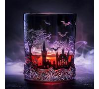 Magic Potion Style Whiskey Glass Bottle, 2025 Halloween WhiskeyBottle,Gothic Vampire Elixir Decanter for Home Bar Tabletop Decor (Whiskey Bottle F)
