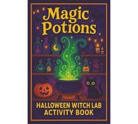 Magic Potions Halloween Witch Lab Activity Book