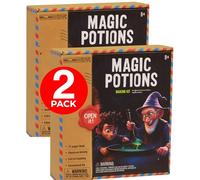 Magic Potions Making Kit Science Kit for Kids with 12-Page Guide Book Creative STEAM Chemistry Set Hands-On Educational Toy Tabletop Activity Safe Experimental Substances 2 Pack