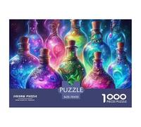Magic Potions Recycled Paper 1000 Pc Puzzle for Adults Kids -Potions Colorful Glow Fun Present & Activity for Home Great Gift Idea70x50cm/1000pcs
