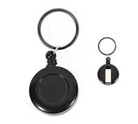 Magic Prop Fan, Trick Toy Accessory, Retractable Control Buckle, Traditional Dance Gadget, Ideal for Dancers, Stage Performers, Cosplay, Choreography, Theatrical Routines, Color Black