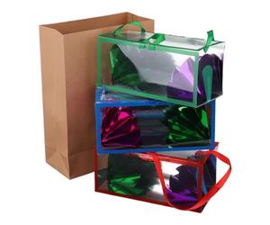 Magic Prop Tool - Paper Bag Appearing Flower Box, Magic Tricks Dream Bag For Magics Beginners, Magics Enthusiasts, Stage Street Comedy Props, Flower Box Color Is Random, Adults Boys And Girls