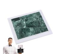 Magic Prop Tool - Portable Puzzle Blocks, PU Material Pattern Cubes, Area Constant Building Block Magics Trick with Transform Design | Professional Magic Prop for Stage Performance, Close Up