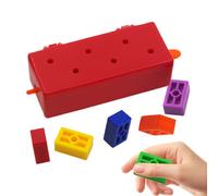 Magic Props 2.48x1.02 Inches | Fun Realistic Magician Prop | Magician Rainbow Brick - For Men Boys Girls Youth Teens Son Daughter Family Friends Party Gathering