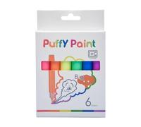 Magic Puff Paint Pens, Puff Painting Pen For Kids,Magic Color Paint Pen Set of 6,Coloring Markers Pen,Painting Pen Bubble Pop Corn Drawing Pens,Heat Activated Pen,Color Paint Pen for Kids