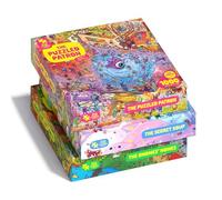 Magic Puzzles 3-Pack • Series Three • The Secret Soup, The Puzzled Patron, & The Gnomes' Homes • 1000 Piece Jigsaw Puzzles from The Magic Puzzle Company