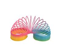 Magic Rainbow Spring Coil 7.5cm x 6.5cm Colourful Stretchy Bouncing Fidget Toy Ideal Kids Parties Gifts Party Bags Prizes, Perfect Sensory Toys for Autistic Children (7.5cm Magic Spring 1 Pack)