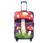 Magic Red Mushroom Elastic Luggage Compartment Protective Cover Luggage Cover Protector Suitable For Luggage Of 18-32 Inches