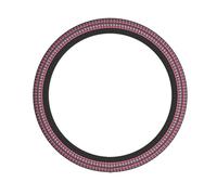 Magic Red Mushroom Print Non-Slip Car Steering Wheel Cover Soft Easy Installation Protection Fit Cars Trucks