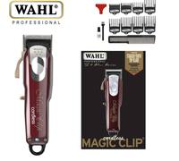 (Magic Red New Box) Professional Wahl&DUTRIEUX 5-Star Series Cordless 8171&8148 Magic Clip Hair Clipper&Trimmer With Charging Base For Barbers