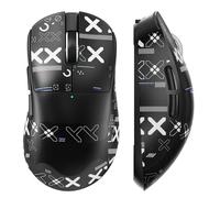 MAGIC-REFINER X2 Wireless Gaming Mouse, 24000 DPI, PAW3311 Sensor, BK3633 Chip, Right-Handed Ergonomic, 69g SUPERLIGHT, Bluetooth/2.4G/Wired Gamer Mice, 500mAh Battery, Grip Tape, for Win11/PC, Black