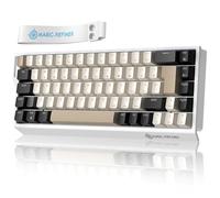MAGIC-REFINER X68 HE 8000Hz Rapid Trigger Keyboard,Wired Magnetic Keyboard with Adjustable Actuation,UK Layout,128K Scan Rate, 0.125ms Latency,0.01mm RT Accuracy,Snap Tap,RGB Backlight (Cheese)