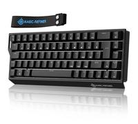 MAGIC-REFINER X68 HE 8000Hz Rapid Trigger Keyboard,Wired Magnetic Keyboard with Adjustable Actuation,UK Layout,128K Scan Rate, 0.125ms Latency,0.01mm RT Accuracy,Snap Tap,RGB Backlight (Black)