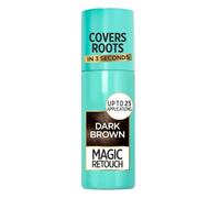 Magic Retouch Instant Root Concealer Spray - 2 Dark Brown, 75ml | Ideal for Touching Up Grey Root Regrowth | Quick & Easy Grey Coverage | Temporary Hair Colour Spray
