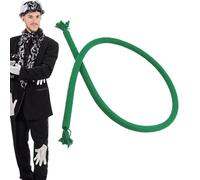 Magic Rigid Rope And Rope Hard Rope Trick Rigid Rope Tricks Magic Geek Accessories Magic Toys Funny Magic Rope For Kids Party Magic Trick C, verde, Consulte la descripción, See description