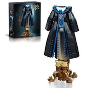 Magic Robe Building Block Set, 661 PCS Blue Magic Wizard Robe Building Models with Base, Creative Movie Character Robes Bricks Toy, Gifts for Adults and Movie Funs