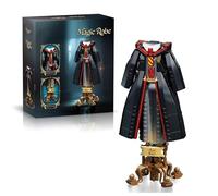 Magic Robe Building Set, 661PCS Film School Robe Model Toys, Magical Character Costume Building Bricks Kit, Creative Home Office Decor Toy Gifts for Teens Adults 14+
