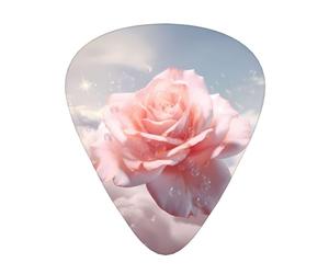 Magic Rose Guitar picks in thin, medium, and thick sizes, 12-piece set, suitable for electric guitar and various instruments