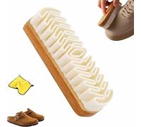 Magic Rubber Shoe Brush, 2026 New Suede Eraser and Brush, Soft Suede Shoe Brush Cleaner, Suede Rubber Cleaning Brush for Shoes, Bags, Jacket, Purse, Sofa with Wooden Handle (1pc)