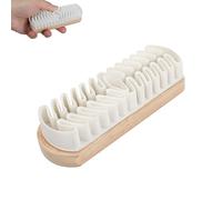 Magic Rubber Shoe Brush Suede Shoe Brush and Eraser with Wooden Handle Stain Removal Does not Damage the Surface for Cleaning Suede Nubuck Leather Sneakers Bags Clothing (1 Pcs)