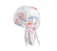 Magic Scarves Breathable Floral Cap Adjustable Bandanna Cap Sweat Absorbing Headscarf Anti-UV Head Protection Head Wrap