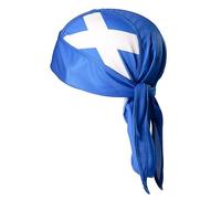 Magic Scarves Scotland Flag Cycling Pirate Bandana Skull Cap Hat Sweat Wicking Quick Dry Under Helmet Headwrap for Men & Women