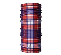 Magic Scarves Winter Fleece Plaid Blue Tartan Snood Scarf Bandana Men Neck Tube Biker Winter Balaclava Scooter MOD