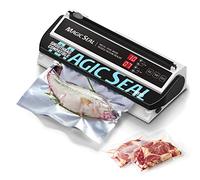 Magic Seal MS175 Vacuum Sealer Machine for Food Preservation, Nozzle Type, Compatible with Mylar Bags, Adjustable Vacuum and Sealing Time, Automatic and Manual Mode
