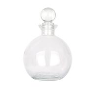 Magic Season Decorative Glass Bottle - 260 ml Potion Bottle (1 Set w/Glass Stopper)