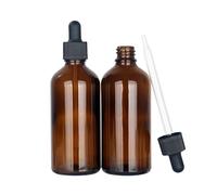Magic Season Essential Oil Bottles - Amber / 100ml with Droppers / 2 Pcs