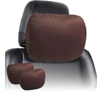 MAGIC SELECT 2x Pillow Headrest Car. Cervical Support for Seat Back. Driver Neck Pillow for the Car, Comfortable, Soft, Breathable that Relieves Neck Pain on Long Trips.