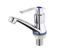 MAGIC SELECT Bathroom Sink Tap, Chrome Faucet, 304 Stainless Steel, Kitchen Sink Tap, Mounting on Table or Sink, Bathroom Faucet with Standard 1/2" Connections, Indoor and Outdoor