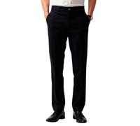 MAGIC SELECT Elegant Men's Dress Pants. Suit Pants. Straight Cut with Pleats and Pockets to use in The Office, Work, Waiter, Store Clerk. (80% Cotton-20% Polyester)